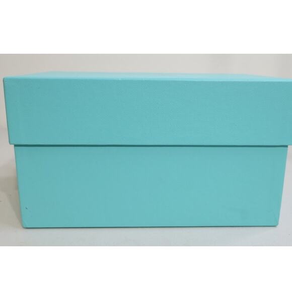 Tiffany & Co. Blue Storage Box Medium Size Some Flaws 10x6.5x5.5 Inches - Picture 7 of 9